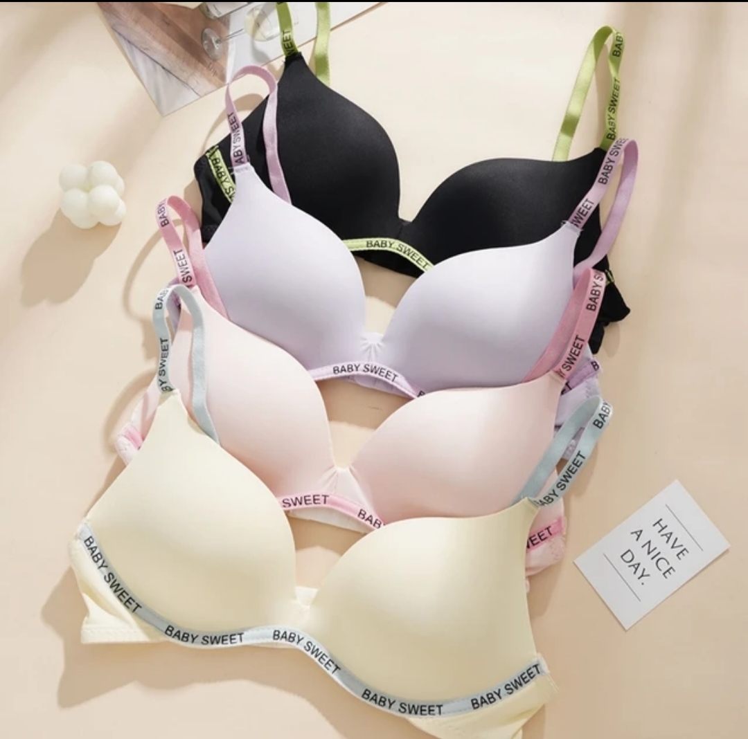 Picture of 1 Piece Imported premium comfortable Semicup push up stylish bra  for regular use for Women