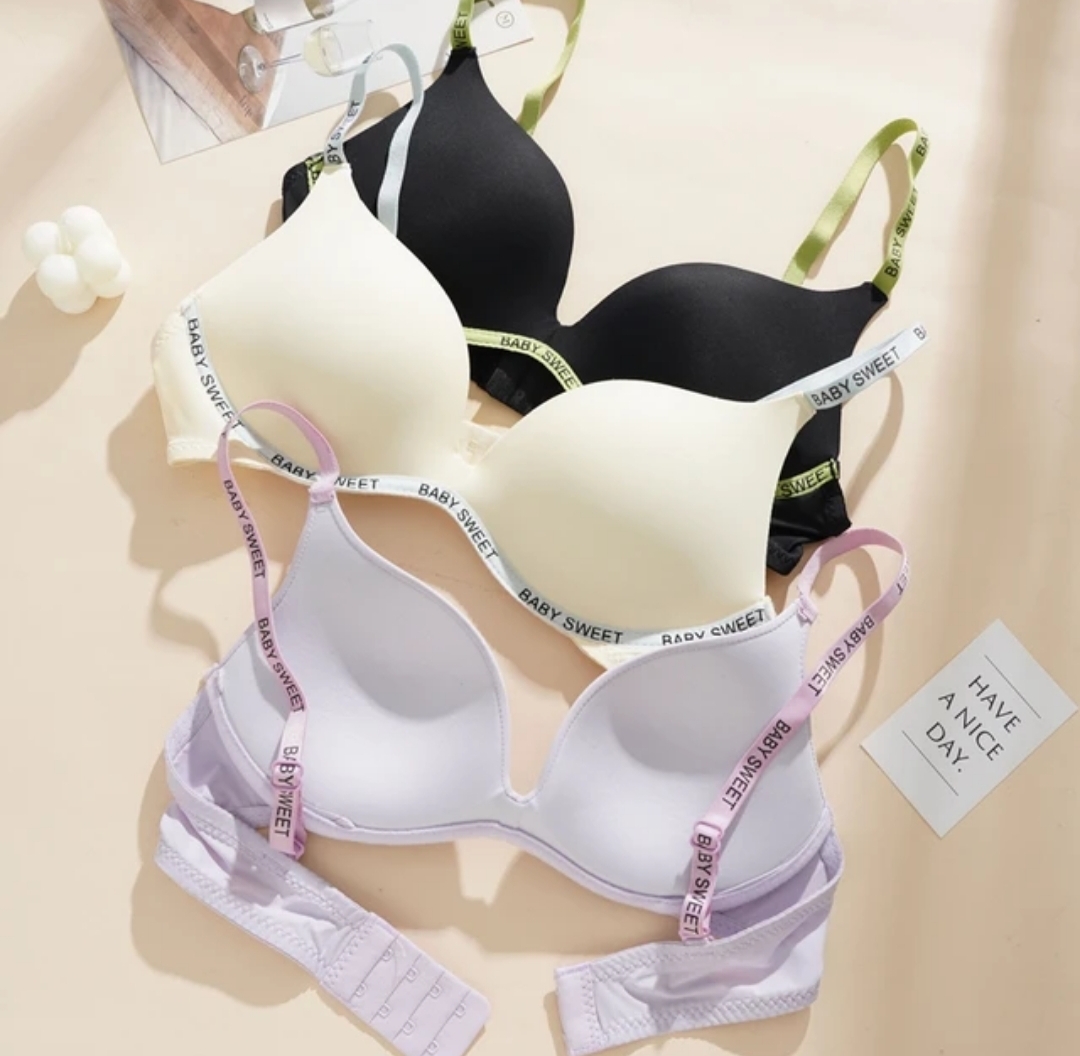 Picture of 1 Piece Imported premium comfortable Semicup push up stylish bra  for regular use for Women