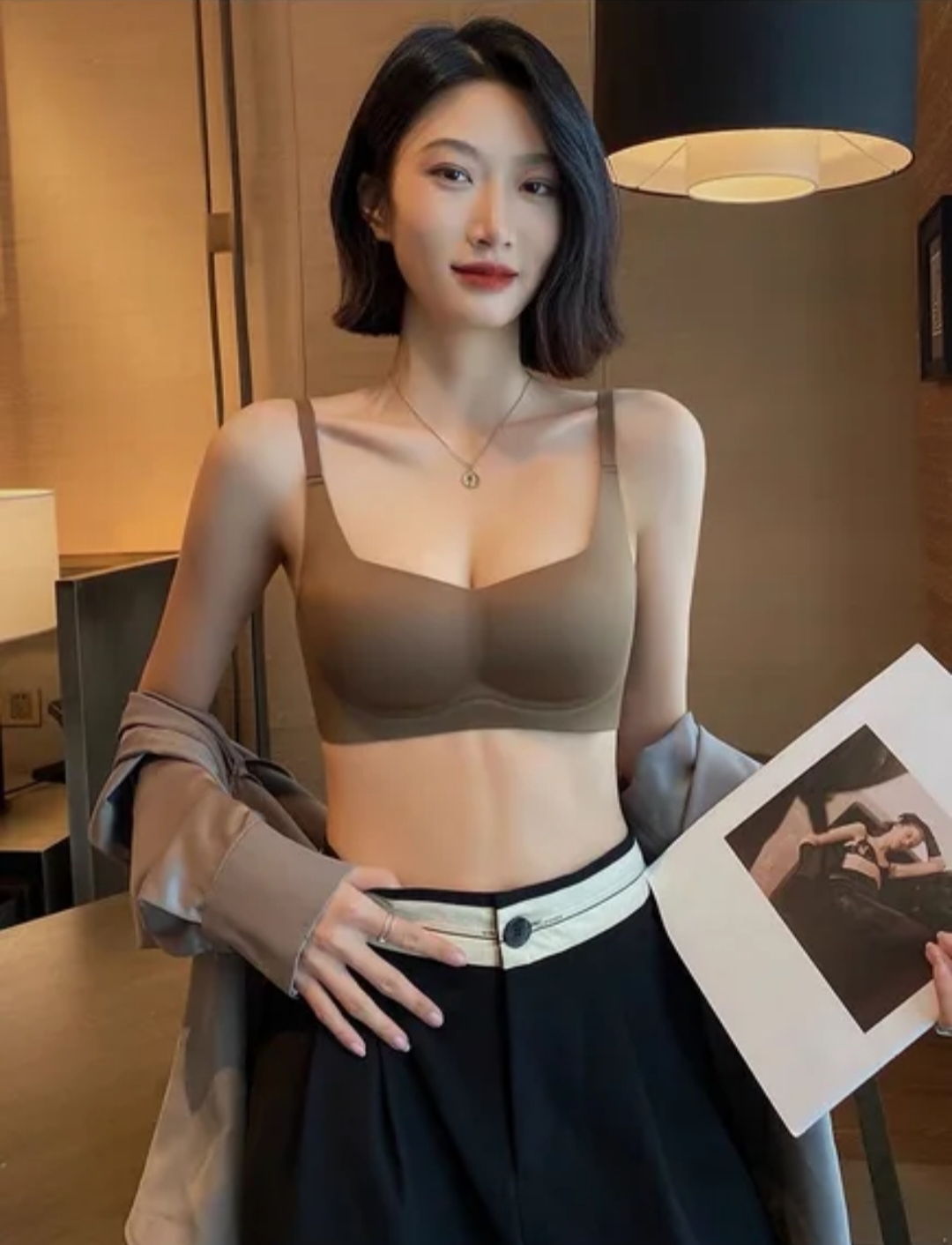 Picture of 1 Piece Imported premium comfortable push up stylish bra  for regular use for Women