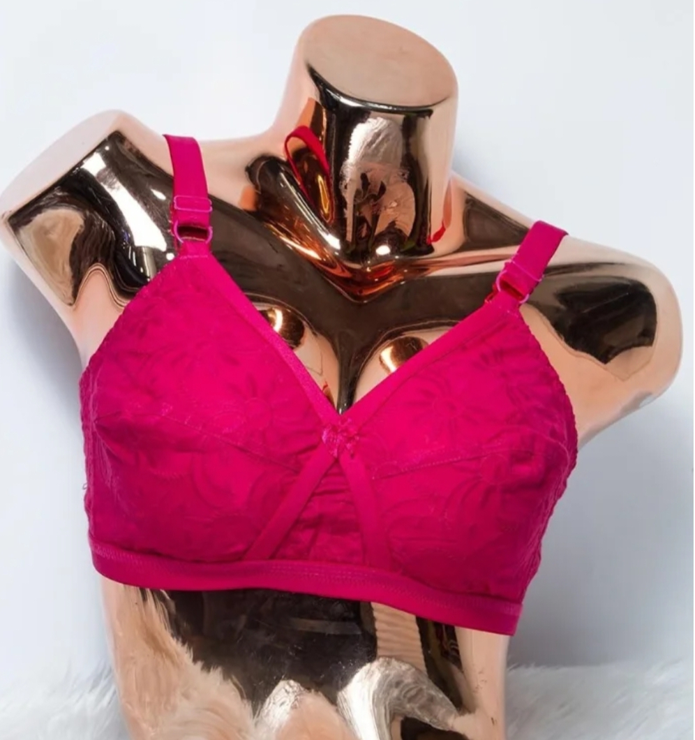 Picture of Imported comfortable Indian Like Me Comfort Bra Cotton Big Belt Full Coverage Bra for Women regular use bra for women