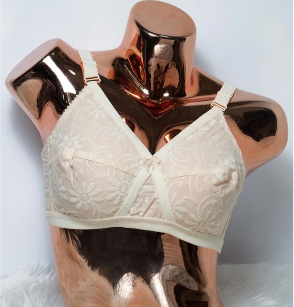Picture of Imported comfortable Indian Like Me Comfort Bra Cotton Big Belt Full Coverage Bra for Women regular use bra for women