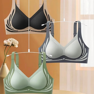 Picture of Imported Premium new stylish soft stretch comfortable push up sports bra Women-one piece