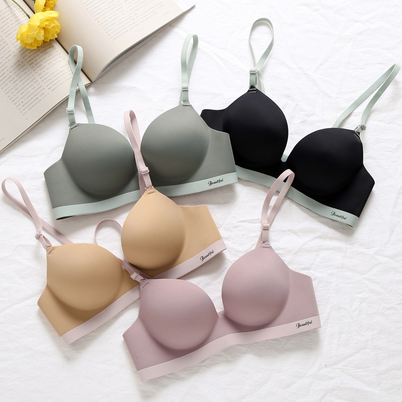 Picture of Imported Seamless underwear for women with small breasts, push-up and enlarged, upper lifting and side breasts, anti-sagging and adjustable bra for women -one piece