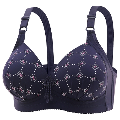 Picture of Imported Premium Printed push-up and upper lifting and side breasts, anti-sagging and adjustable strap bra