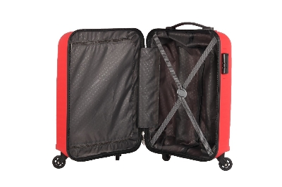 Picture of American Tourister Carbon Fiber Warm Red Luggage