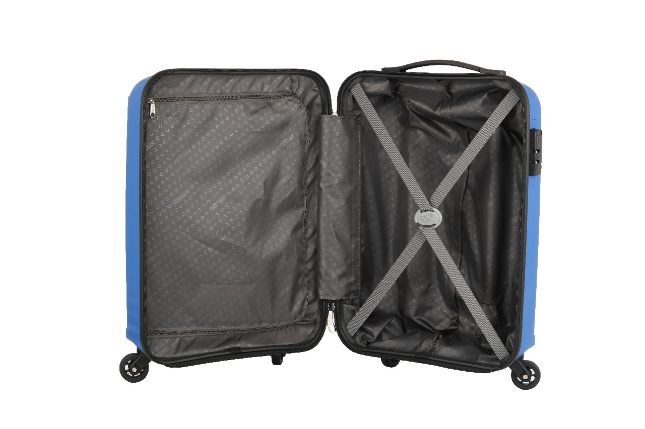 Picture of American Tourister Carbon Fiber  Ribbon Blue Luggage