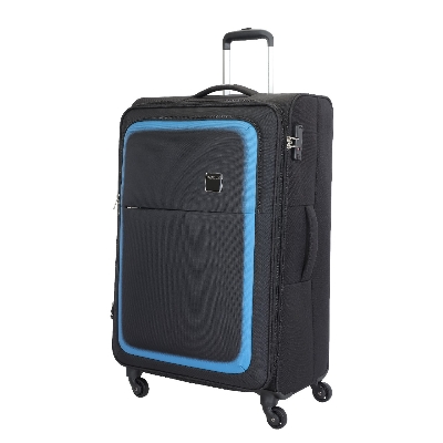Picture of American Tourister Fabric  Tsa Black Luggage
