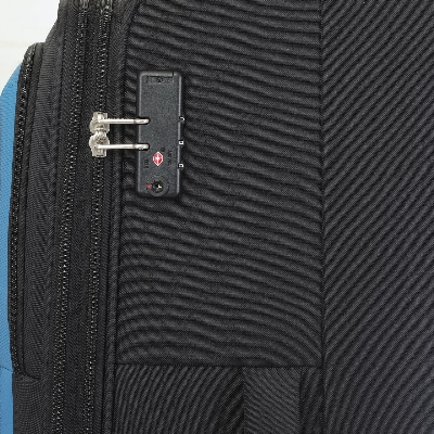 Picture of American Tourister Fabric  Tsa Black Luggage