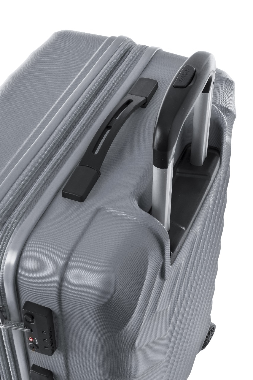 Picture of American Tourister Carbon Fiber  Silver Grey Luggage