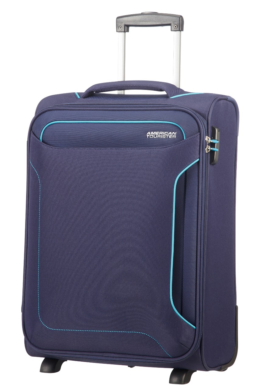 Picture of American Tourister Fabric Navy Luggage
