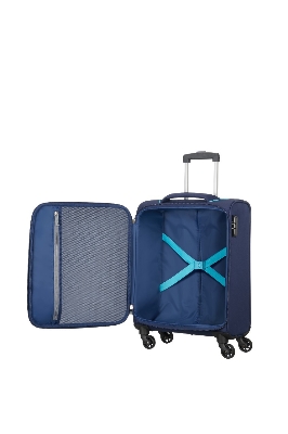 Picture of American Tourister Fabric Navy Luggage