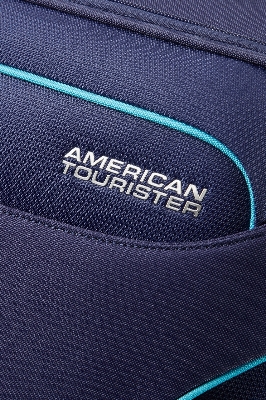 Picture of American Tourister Fabric Navy Luggage