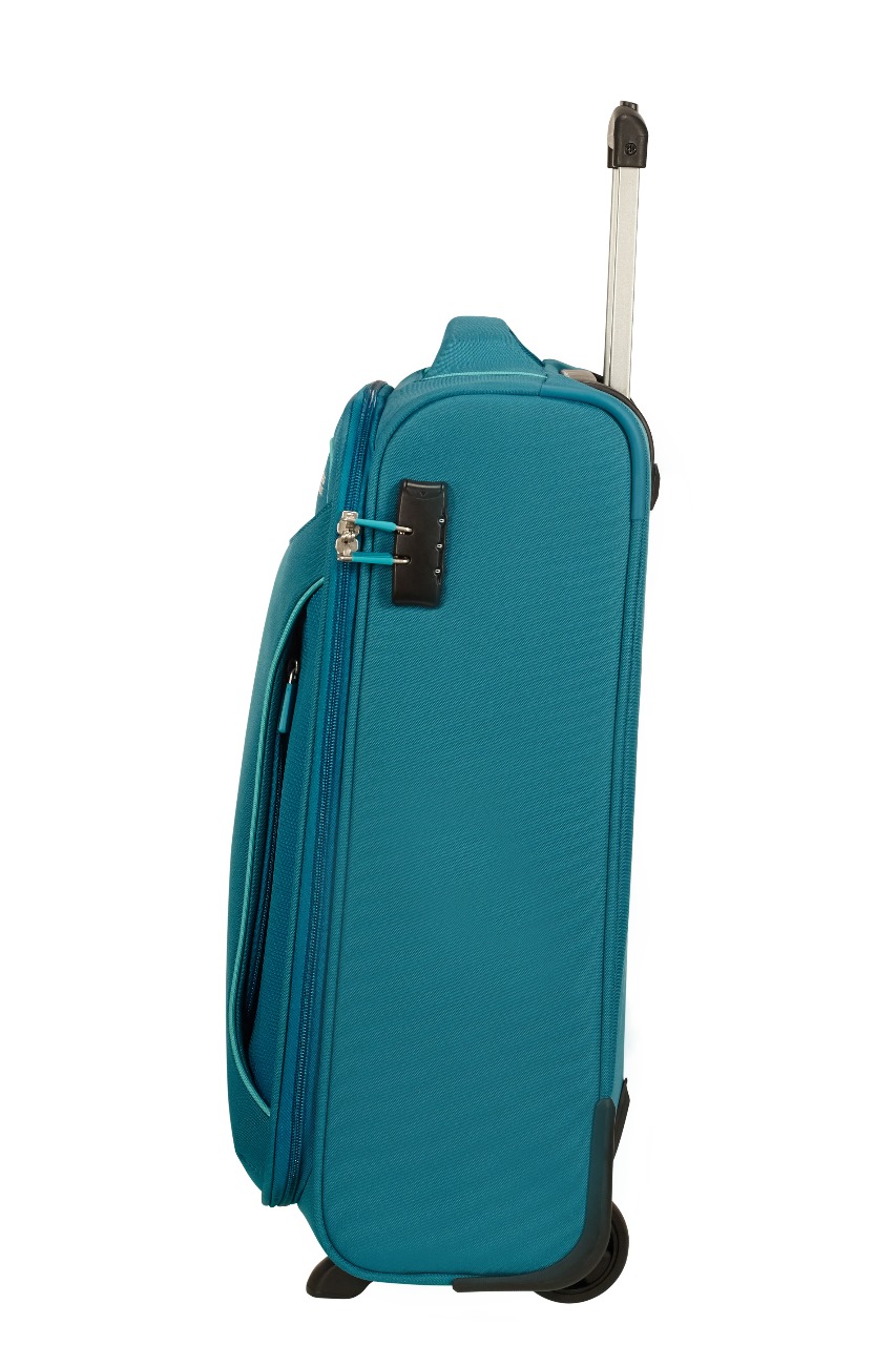Picture of American Tourister Fabric  Teal Luggage