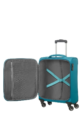 Picture of American Tourister Fabric  Teal Luggage