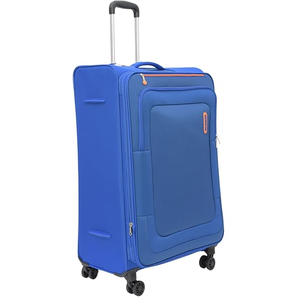 Picture of American Tourister Fabric  Blue Luggage
