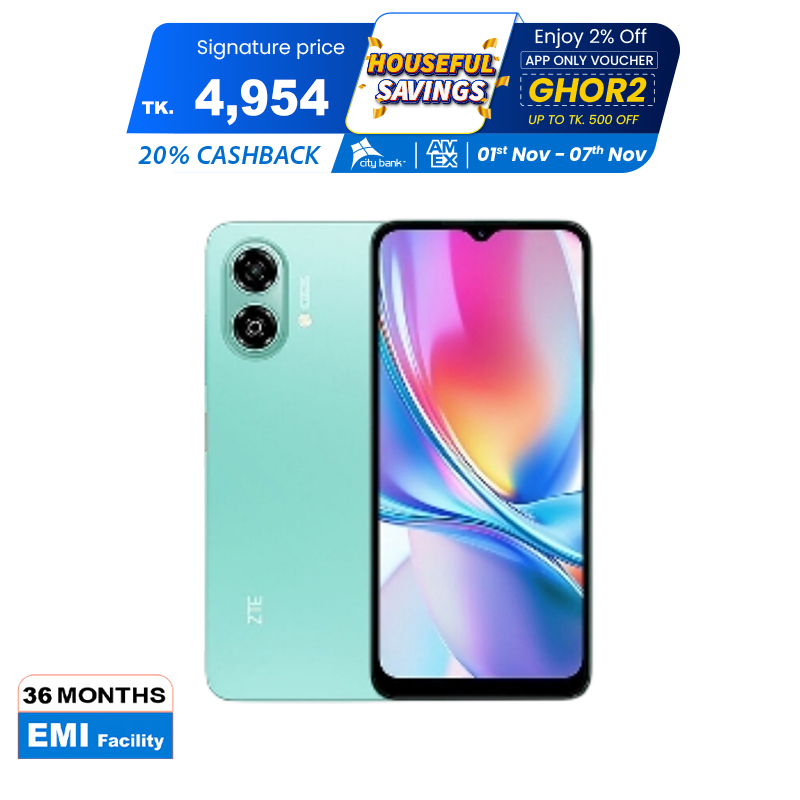 Picture of ZTE Blade A35e 2GB RAM 64GB ROM (Multicolor) Best Price