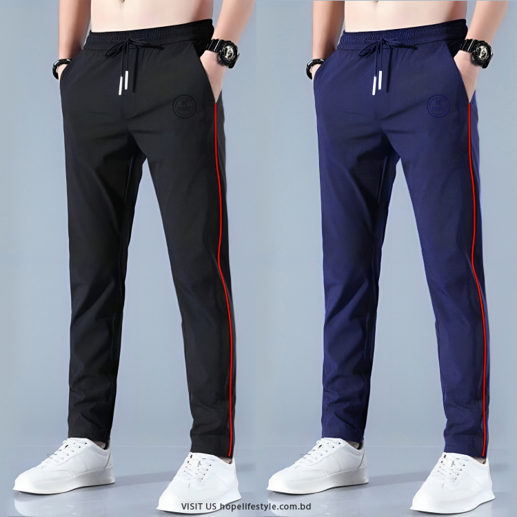 Picture of Men’s Smart Drawstring Trouser- Black & Navy