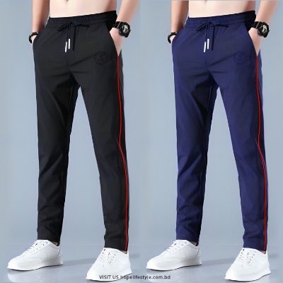 Picture of Men’s Smart Drawstring Trouser- Black & Navy