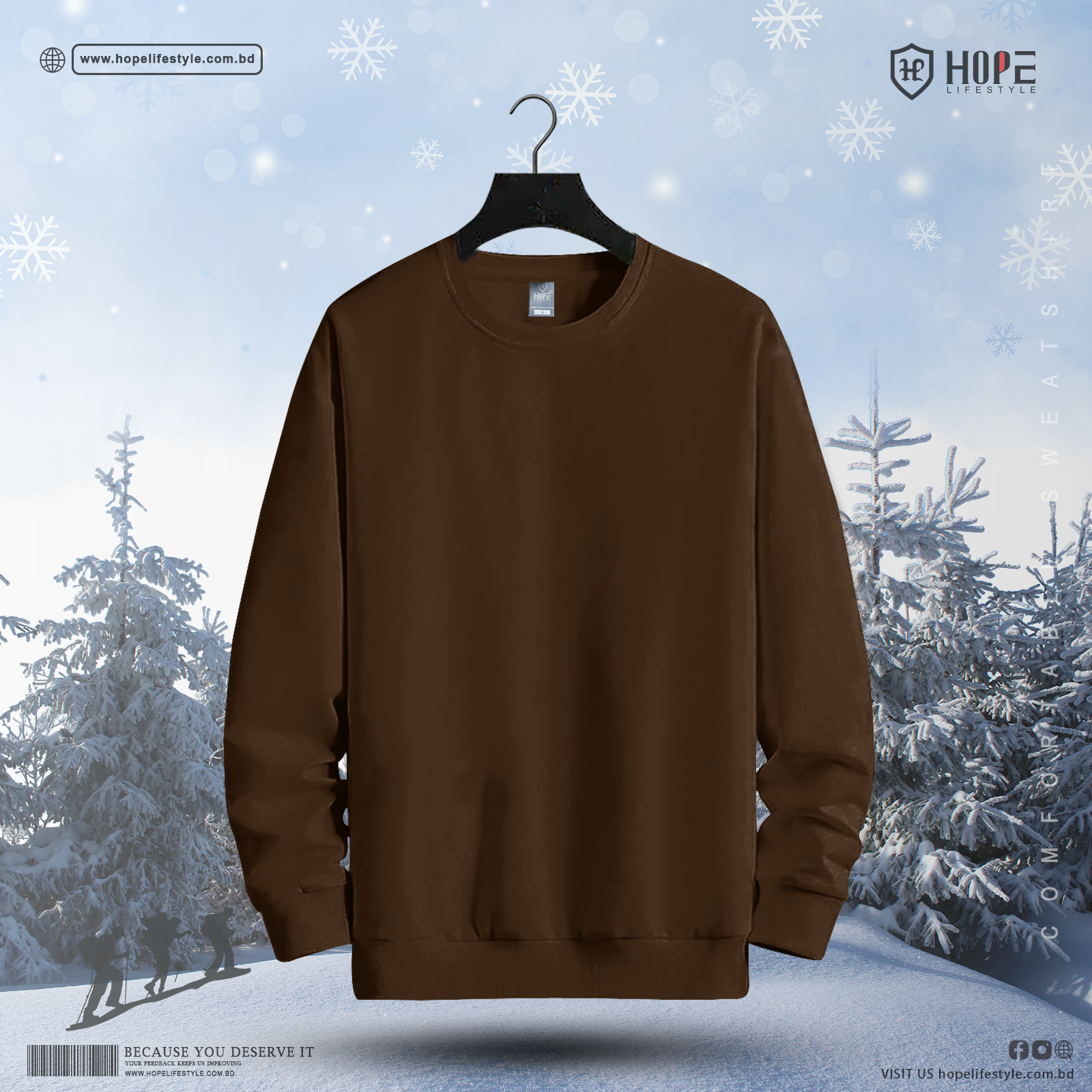 Picture of Hope Lifestyle Premium Solid Sweatshirt