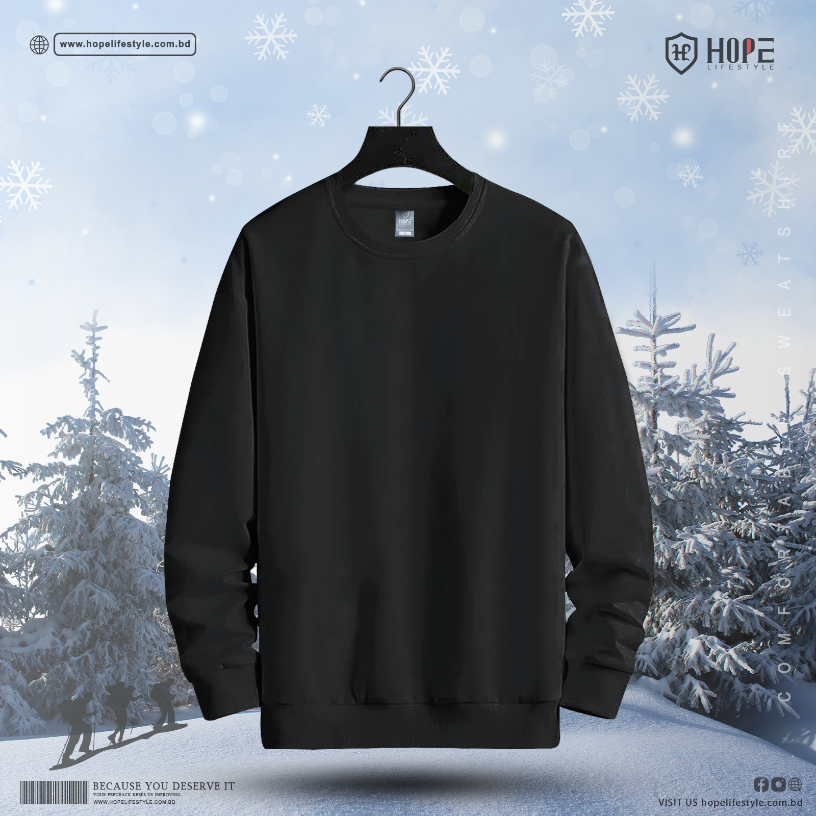 Picture of Hope Lifestyle Premium Solid Sweatshirt