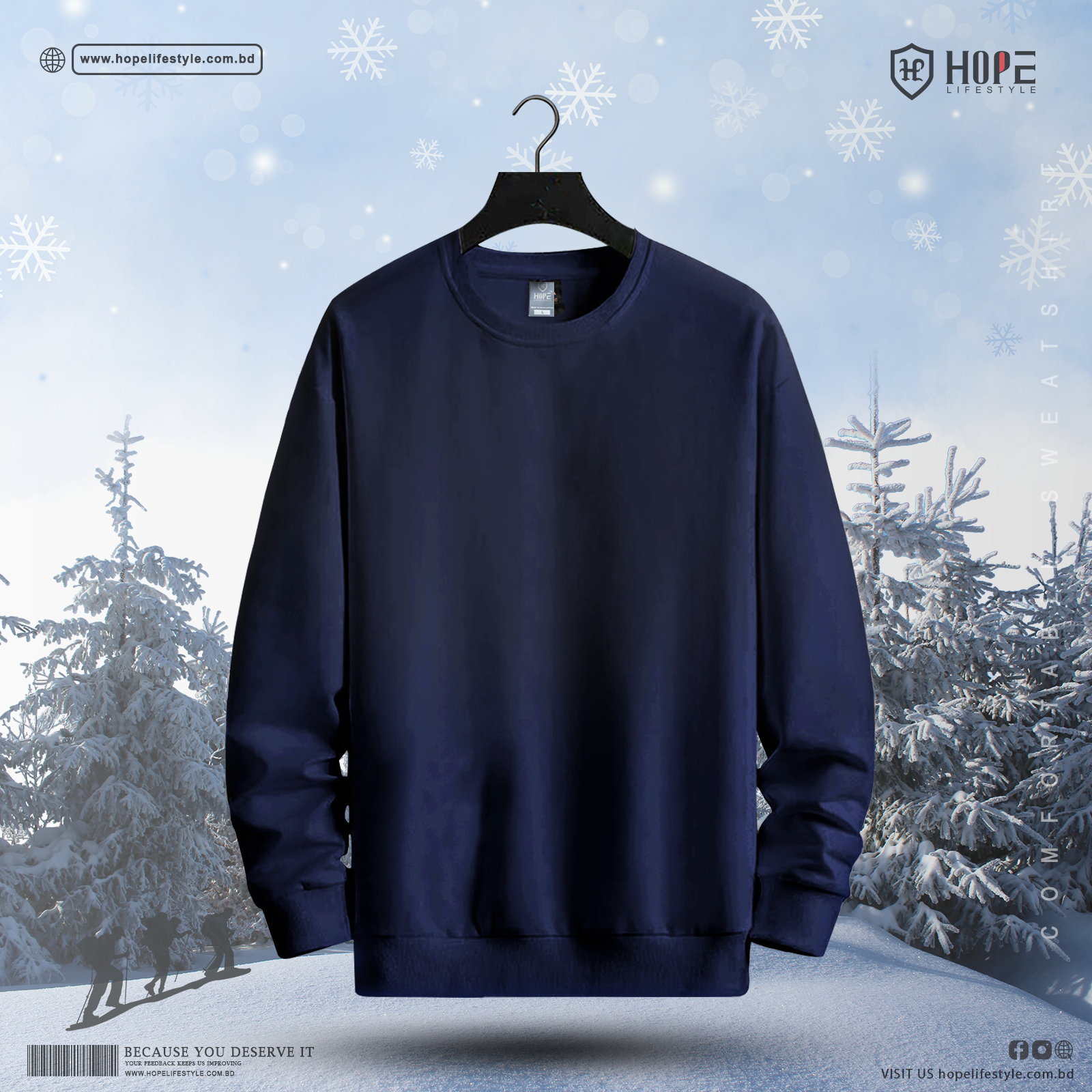Picture of Hope Lifestyle Premium Solid Sweatshirt