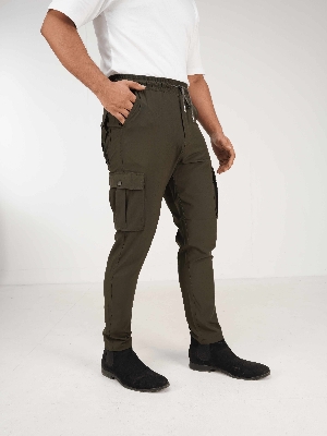 Picture of HP-721 Premium Cargo Pants- Olive