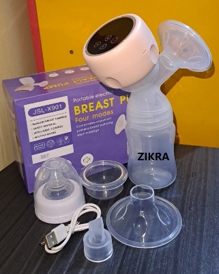 Picture of Portable Electric Painless  Breast Pump Low Noise Hands-Free Breast Pump  USB-Rechargeable