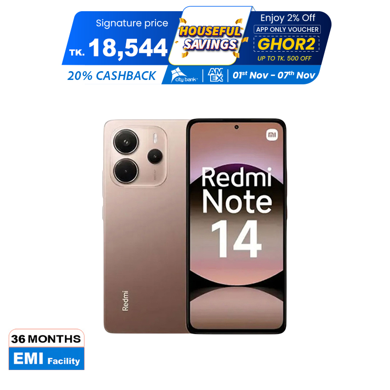 Picture of Redmi Note 14 6GB RAM 128GB ROM (Best Price)