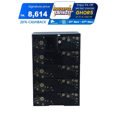 Picture of RFL Wardrobe Double 5D KD Deluxe Aurora