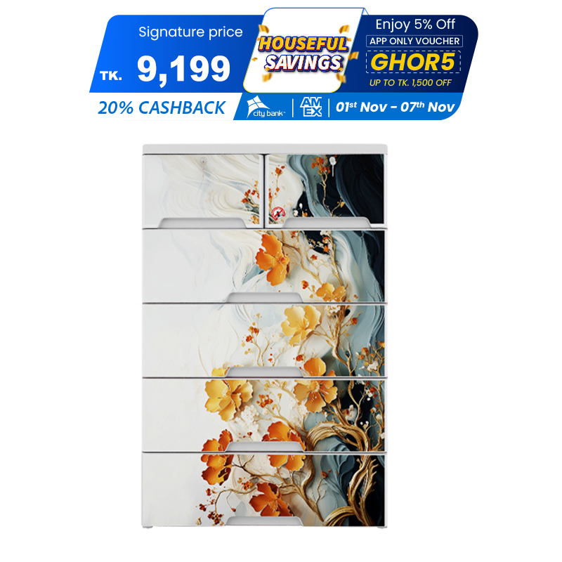 Picture of RFL Wardrobe Double 5D KD Deluxe HD - Zara