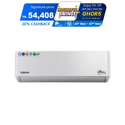 Picture of Vision AC 1.5 Ton Hot And Cool & WiFi Inverter - VSN-18K-HCWiFi-INV410 Eco