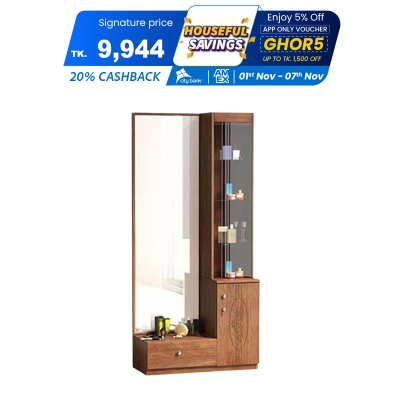 Picture of Regal Flores Laminated Board Dressing Table Antique