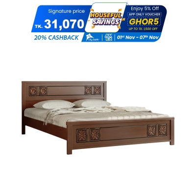 Picture of Regal Wooden Bed Eden BDH-358-3-1-20(King)