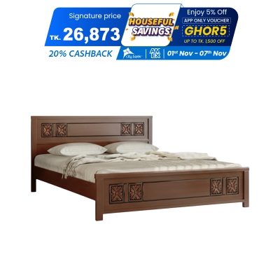 Picture of Regal Wooden Bed Eden BDH-358-3-1-20(Double)