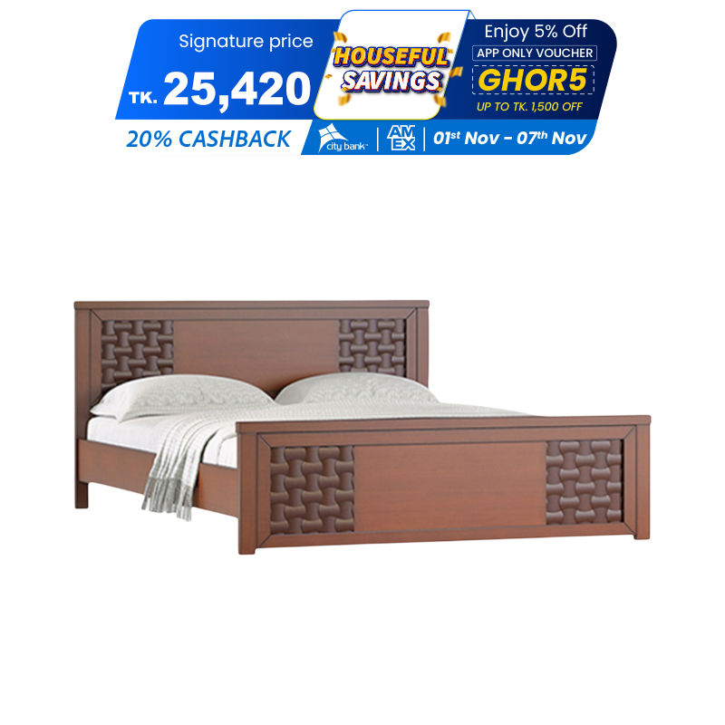 Picture of Regal BED SHITOLPATI BDH-366-3-1-20 (DOUBLE SIZE)