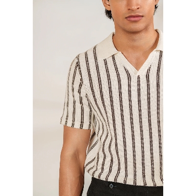 Picture of Bosphorus Roma Striped Polo For Men