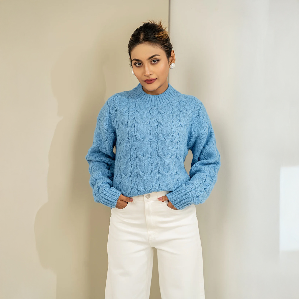 Picture of Bosphorus Chloe Cable-Knit Sweater For Women