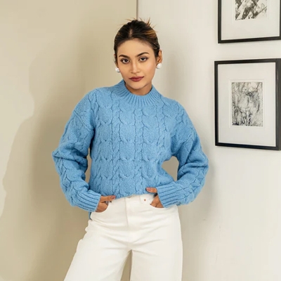 Picture of Bosphorus Chloe Cable-Knit Sweater For Women