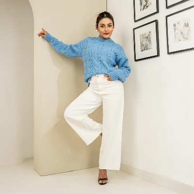 Picture of Bosphorus Chloe Cable-Knit Sweater For Women