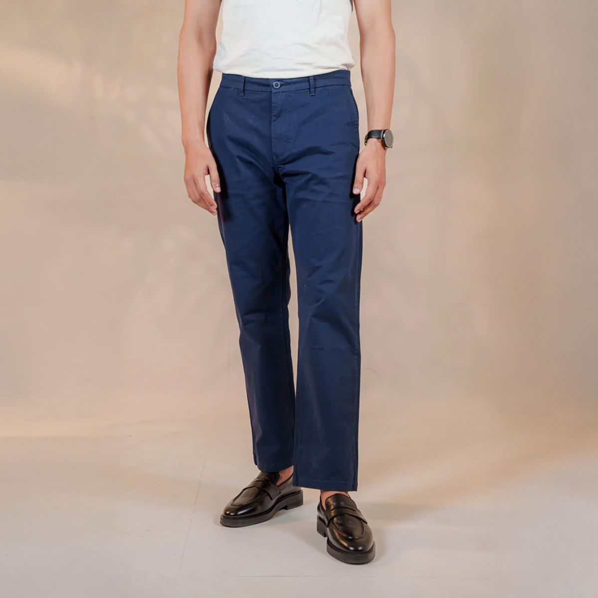 Picture of Bosphorus Navy Essential Chinos
