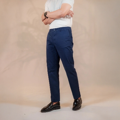 Picture of Bosphorus Navy Essential Chinos