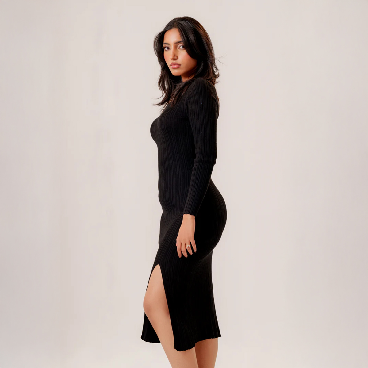 Picture of Bosphorus Alessandra Bodycon Dress (Black)