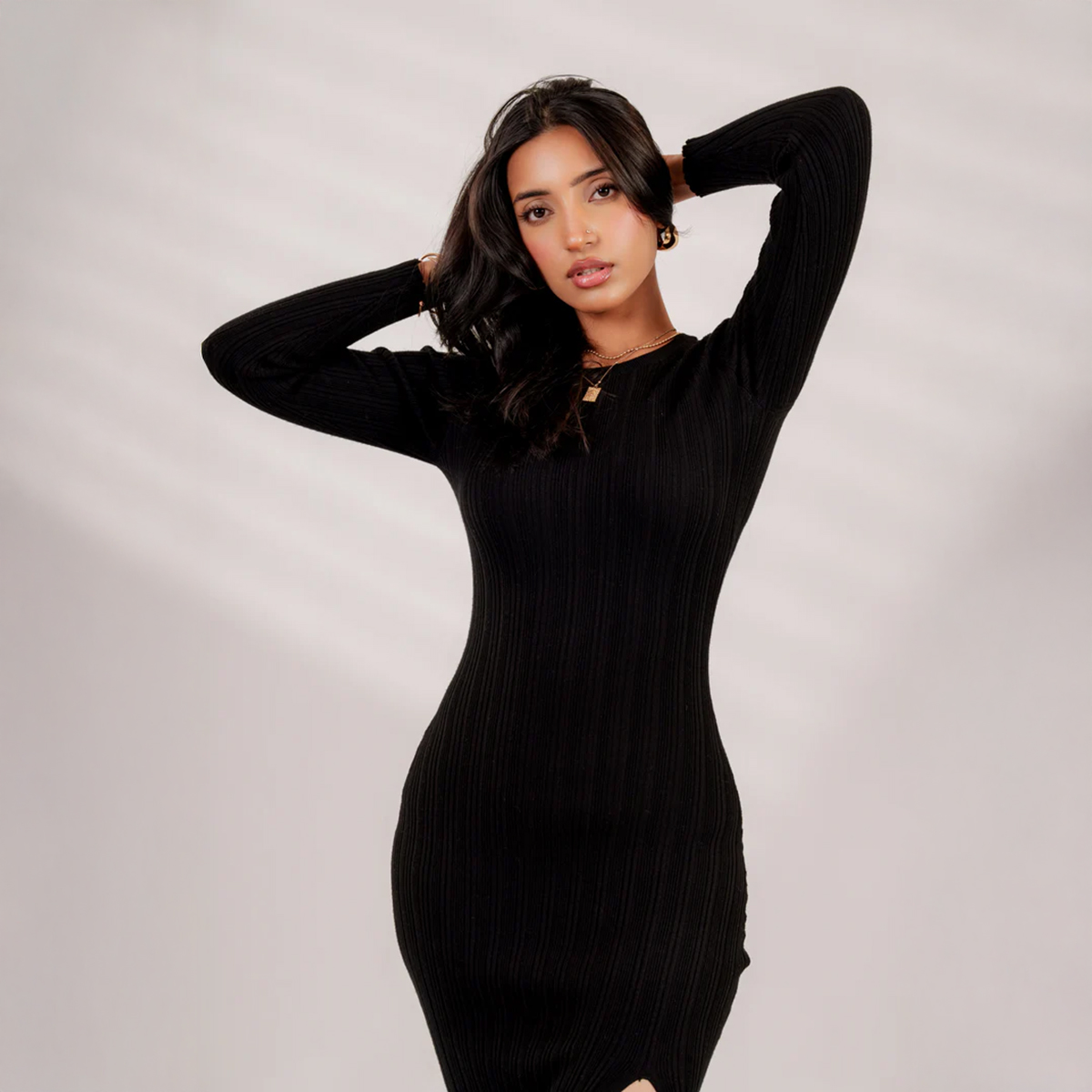 Picture of Bosphorus Alessandra Bodycon Dress (Black)