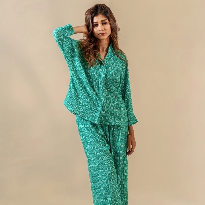 Picture of Bosphorus Jade Co-ord Set Outfit for Women