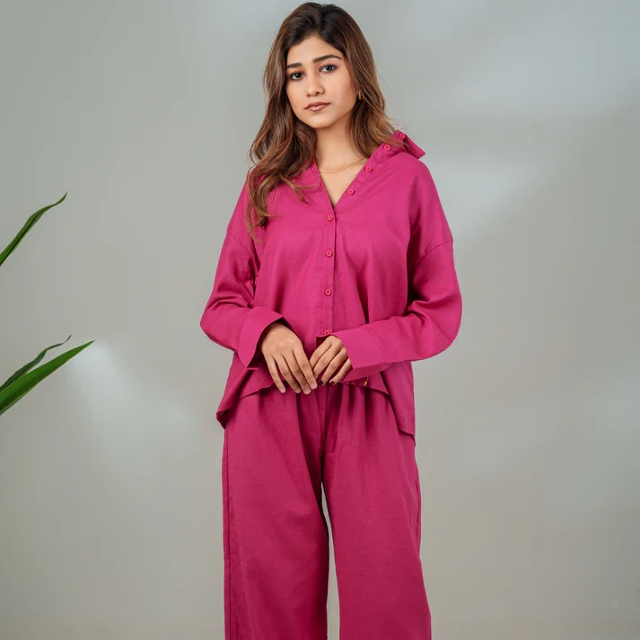 Picture of Bosphorus Luxe Cotton Co-ord Set Outfit for Women