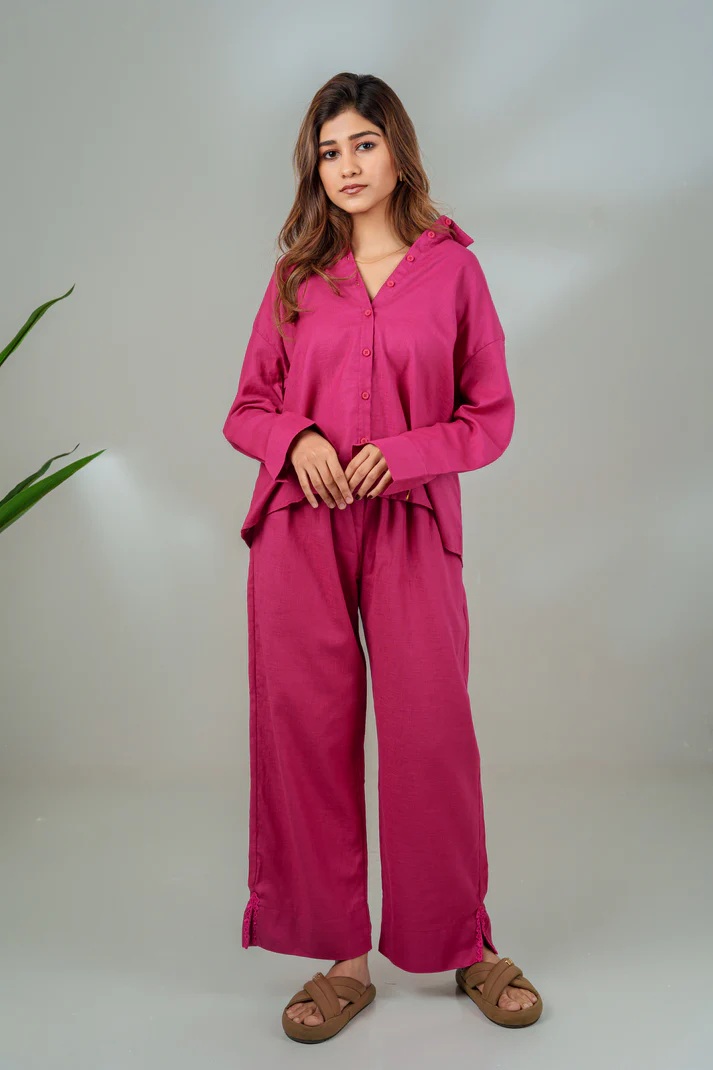 Picture of Bosphorus Luxe Cotton Co-ord Set Outfit for Women