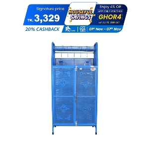 Royal Kitchen Shelf Trendy 2 Door Blue