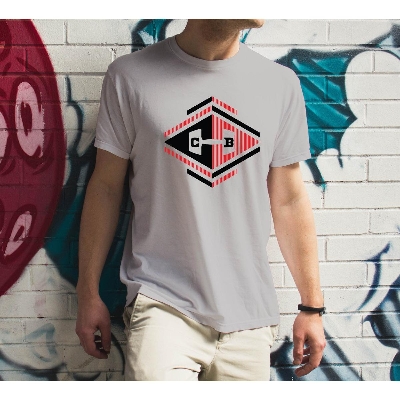 Picture of City Boy Premium Trendy Print T-Shirt For Men- Silver - T-Shirt For Men