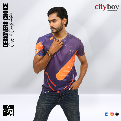 Picture of City Boy Premium Sports T-Shirt For Men