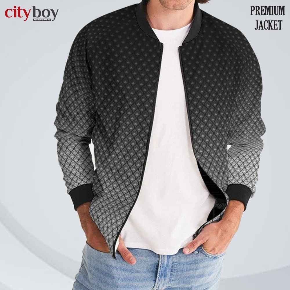 Picture of City Boy Shades Black Men's Premium Winter Jacket